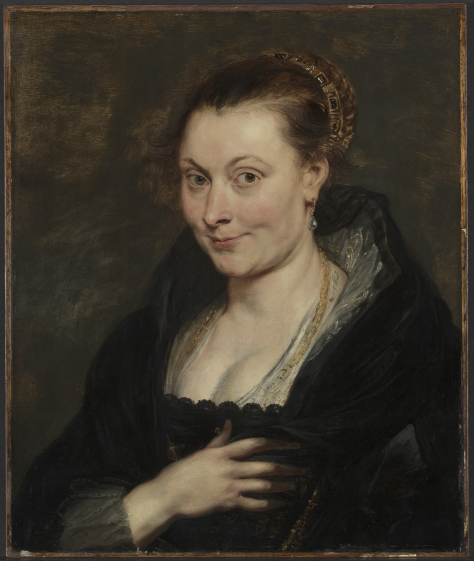 Portrait of Isabella Brant, painting by Peter Paul Rubens, at the Cleveland Museum of Art
