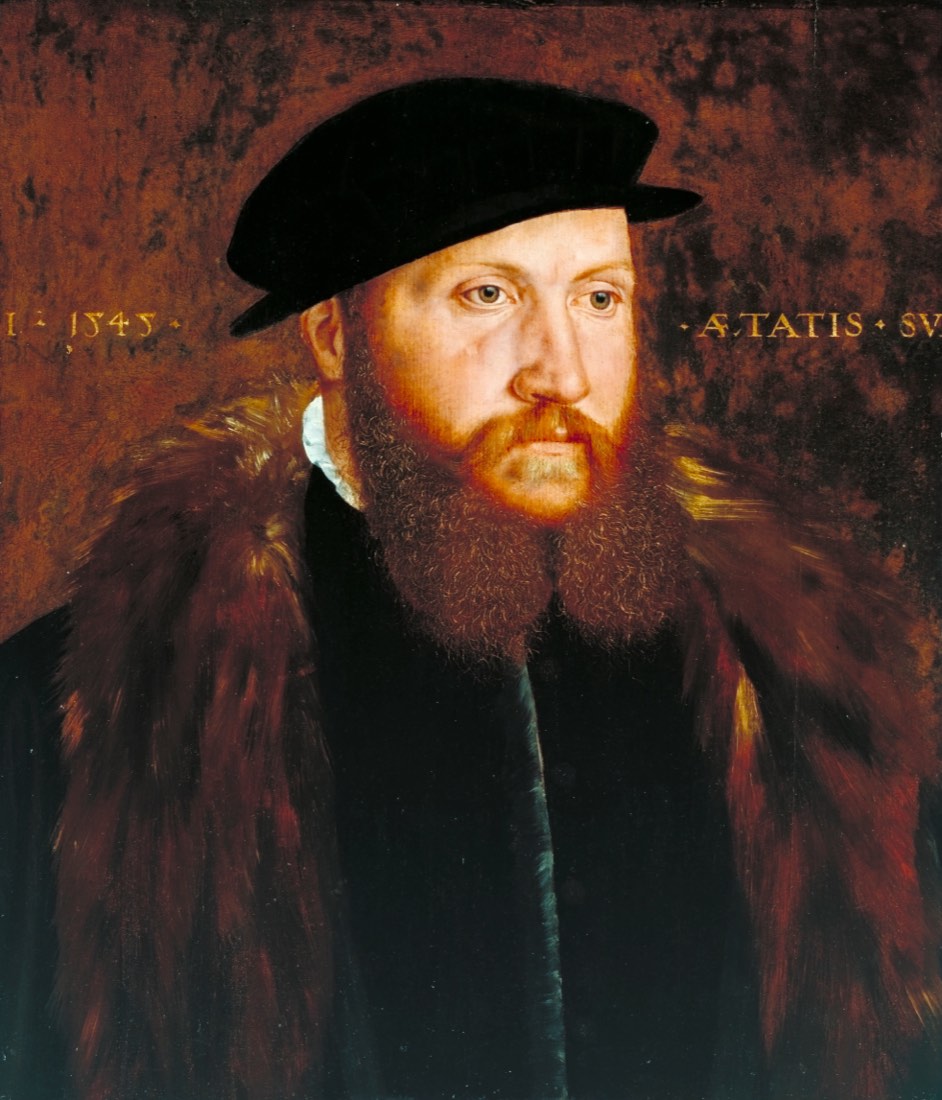 A Man in a Black Cap, painting by John Bettes, at Tate Britain