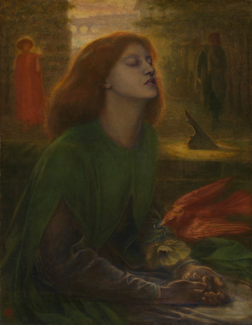Beata Beatrix, painting by Dante Gabriel Rossetti, at Tate Britain